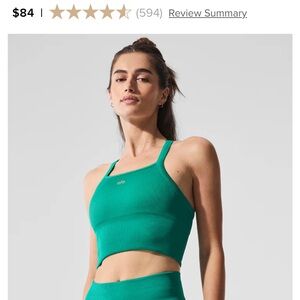 ALO Yoga Favorite Bra Tank ribbed